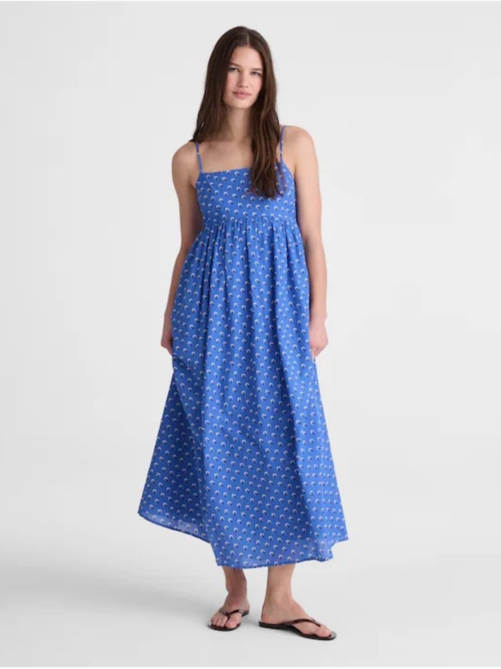 Madewell empire waist midi dress